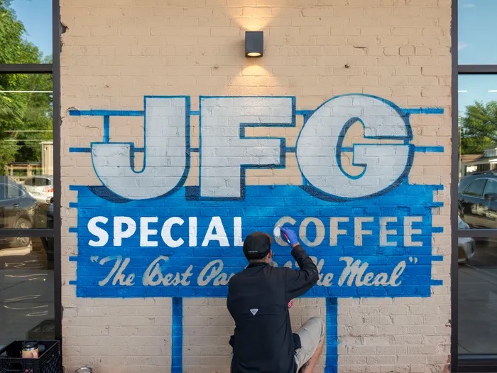 JFG mural, Old Sevier